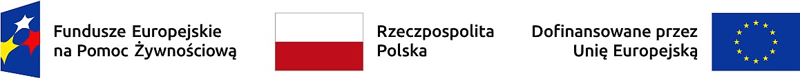 Fundusze Europejskie na Pomoc Zywnosciowa logotyp